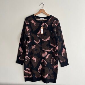Nook Black and Pink Long Sleeve Dress